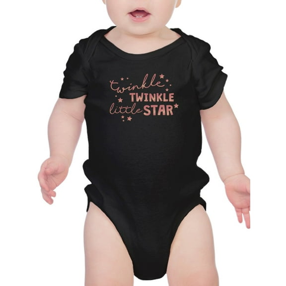 Twinkle Twinkle Quote Bodysuit Infant -Smartprints Designs, 12 Months