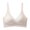Beige, variant on Shaoxi Bras for Women Supportive Wireless Push Up Bra Full Coverage No Underwire Seamless Plus Size for Older Women