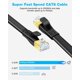 thumbnail image 2 of Cable Ethernet DDMALL CAT8 plano blindado de 1,8 m, 40 Gbps, 2 of 9