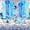Blue Jellyfish, variant on Blue Jellyfish Paper Lanterns, 8" Hanging Jelly Fish for Under The Sea Party Decorations, Mermaid and Ocean Theme Birthday Decor, Classroom and Beach Room Ornaments with Hooks(6 Pack )