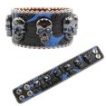 thumbnail image 1 of NEW for Men women party stage hand decoration bracelet Trendy Leather Y2K rhinestone bracelet punk Bracelets, 1 of 5