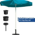 thumbnail image 3 of 2 Ensembles Base de Parapluie Trou Bouchon Couvercle Support de Parapluie Pièce de Remplacement avec Vis, 3 of 6