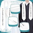 thumbnail image 6 of Endea Graduation White Valedictorian Graduation Stole/Sash with Classic Tips, 6 of 6