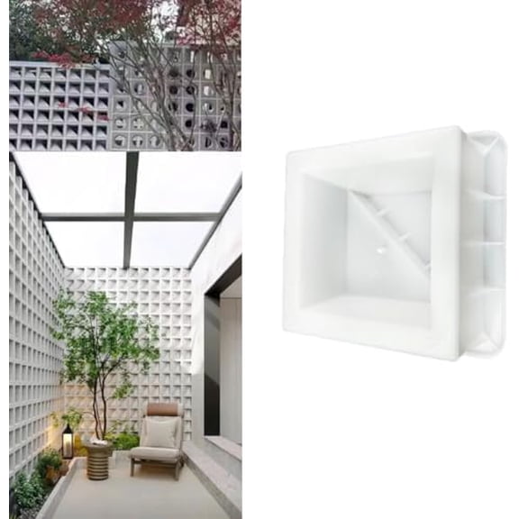 Concrete Hollow Brick Mold,Reusable Concrete Molds,ABS Hollow Concrete Molds for DIY Garden,Wall$$Tools & Hardware Other