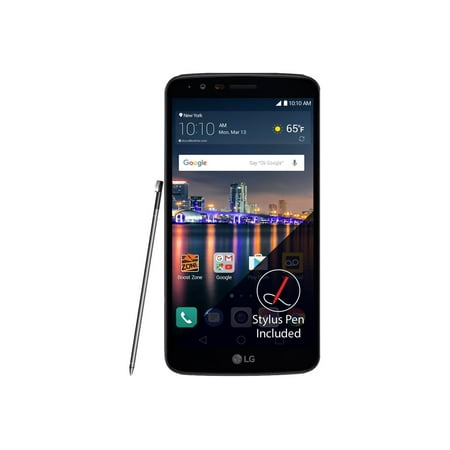 Sprint LG Style 3 16GB 4G LTE Smartphone, Black