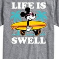 thumbnail image 3 of Mickey & Friends - Life Is Swell - Men's Short Sleeve Graphic T-Shirt, 3 of 5
