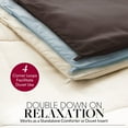 thumbnail image 3 of Beckham Hotel Collection 1300 Series - All Season - Luxury Goose Down Alternative Comforter - Hypoallergenic - Twin/Twin XL - Black, 3 of 7