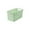 Green, variant on Qholemyo Plastic Laundry Basket With Silvery Handle For Collection Transport Clothing Suitable For Families Dorms Also Organize Toys Storage Basket Laundry Hamper