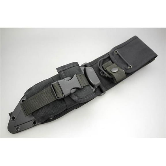 2019 Molded Sheath & Molle Back Pouch - Black