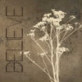 thumbnail image 2 of Greene, Taylor 26x26 Gold Ornate Wood Framed with Double Matting Museum Art Print Titled - Believe Silhouette, 2 of 4