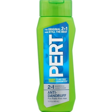 4 Pack Pert Plus 2 in 1 Anti Dandruff Shampoo & Conditioner 13.5 oz Each