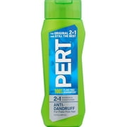 2 Pack Pert Plus 2 in 1 Anti Dandruff Shampoo & Conditioner 13.5 oz Each