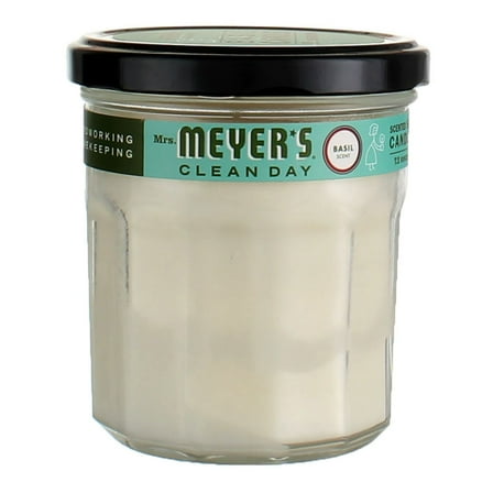 Mrs. Meyer's Clean Day Candle, Basil, 7.2 oz (6 pack) (Bundle)