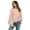 Nude, variant on Women's Oversized Jumper Sweater Batwing Puff Long Sleeve Knit Tops