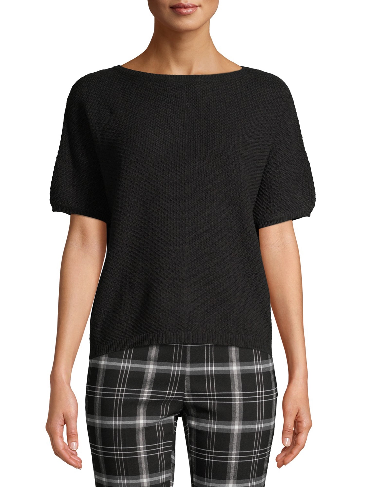 Short Sleeve Sweater - Walmart 