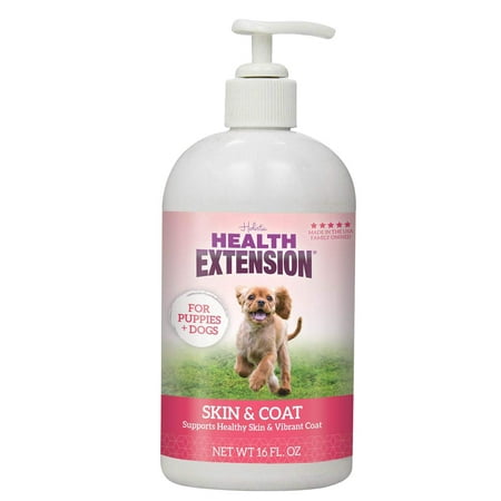 Skin & Coat for Puppies and Dogs, 16-ounces, 16-ounces of Vitamins & Supplements - Made from 100% natural ingredients, this liquid dietary.., By Health