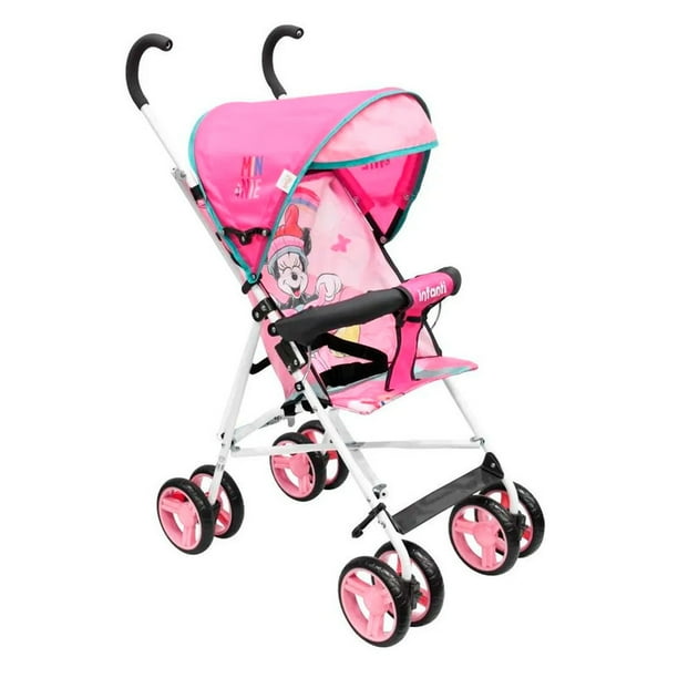 Carriola de Baston Lifestyle By Infanti Ride and Shine Minnie Rosa