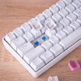 thumbnail image 4 of CPDD Clavier de Jeu Filaire 60 %, Rétroéclairé RGB Ultra-Compact Mini Clavier, Étanche Mini Compact 61 Touches Clavier, pour PC/Mac Gamer, Dactylo, Voyage, Facile à Transporter pour Voyage d'Affaires, Blanc, 4 of 8