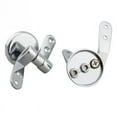 thumbnail image 2 of Alloy Toilet Seat Hinges Mountings Set Chrome with Fittings Screws, 2 of 7