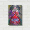 thumbnail image 3 of Luxe Metal Art 'Twin Dances' by Ata Alishahi, Metal Wall Art, 12"x16", 3 of 7