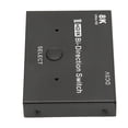 thumbnail image 4 of 1 In 2 Out Bi Direction Switch, 48Gbps 8K 4K 1080P HD Multimedia Interface Directional Switch Easy Switching  For Set Top Box For TV, 4 of 8