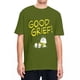 thumbnail image 2 of Camisetas para hombre y mujer, Peanuts, Charlie Brown, Good Grief, Snoopy, 100 % algodón, camisetas de manga corta, camisetas de cuello redondo, regalo de cumpleaños, 2 of 5