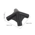 thumbnail image 2 of WEUVEB 2Ud Soportes De Para De Carpa Negro Estabilidad En Irregular, 2 of 6