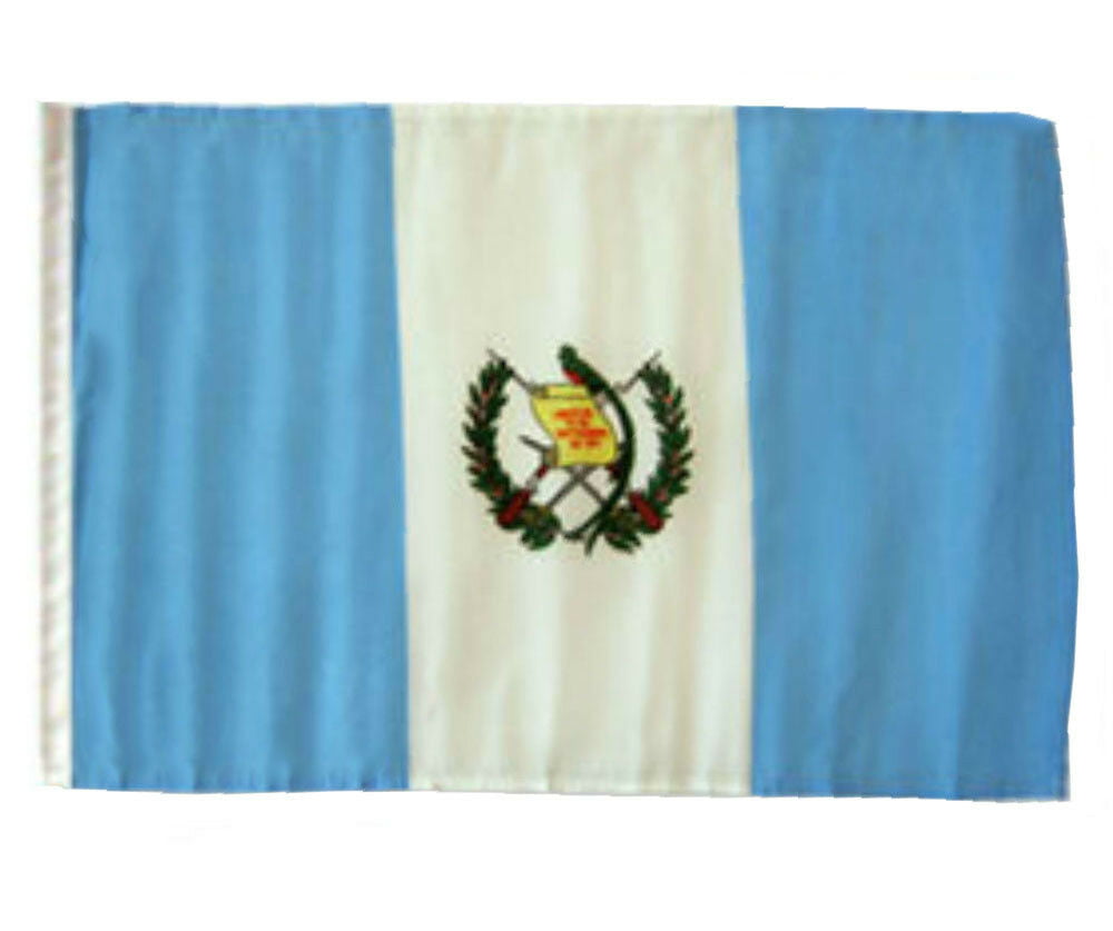 12x18 12"x18" Guatemala Sleeve Flag Boat Car Garden 