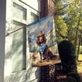thumbnail image 2 of American Water Spaniel Cowboy Welcome House Flag, 2 of 5