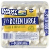 Sunny Farms Grade A Fresh Large Eggs, 30ct