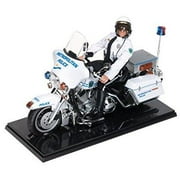 GI Joe Electra Guide Harley - Metropolitan Police Motorcycle with 12" GI Joe Police Officer Figure