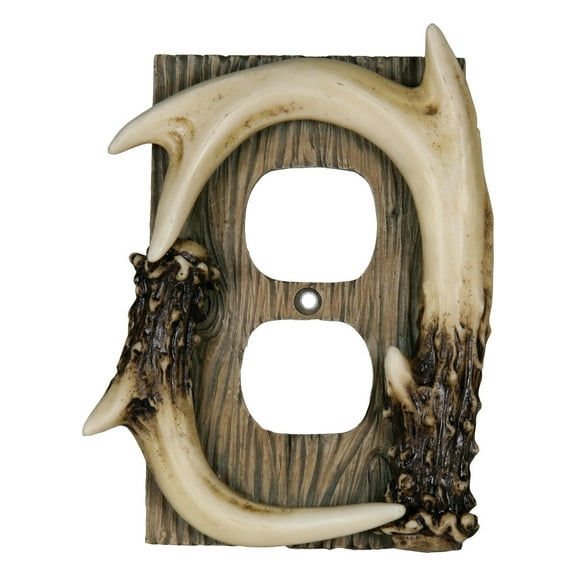 Rivers Edge Products Deer Antler Receptacle Cover SKU: 550