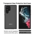thumbnail image 2 of Galaxy S22 6.1"(2022) Case Clear, Phone Case for 2022 Samsung Galaxy S22 6.1", Njjex Full-Body Rugged Transparent Clear Back Bumper Case Cover for Samsung Galaxy S22 2022 -Black, 2 of 10