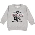 thumbnail image 2 of Inktastic Nana Girl Granddaughter Toddler Sweatshirt, 2 of 4