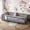Gray, variant on HICOMILA Full Size Floor Bed with Full Surround Safety Guardrails & Removable Door, Low-to-Ground Gray Pine Wood Transition Floor Bed