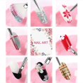 thumbnail image 4 of Nail Art Pen Set Manicure Brushes Kit DIY Nail Art Tools Nail Decorations Kits, 4 of 5