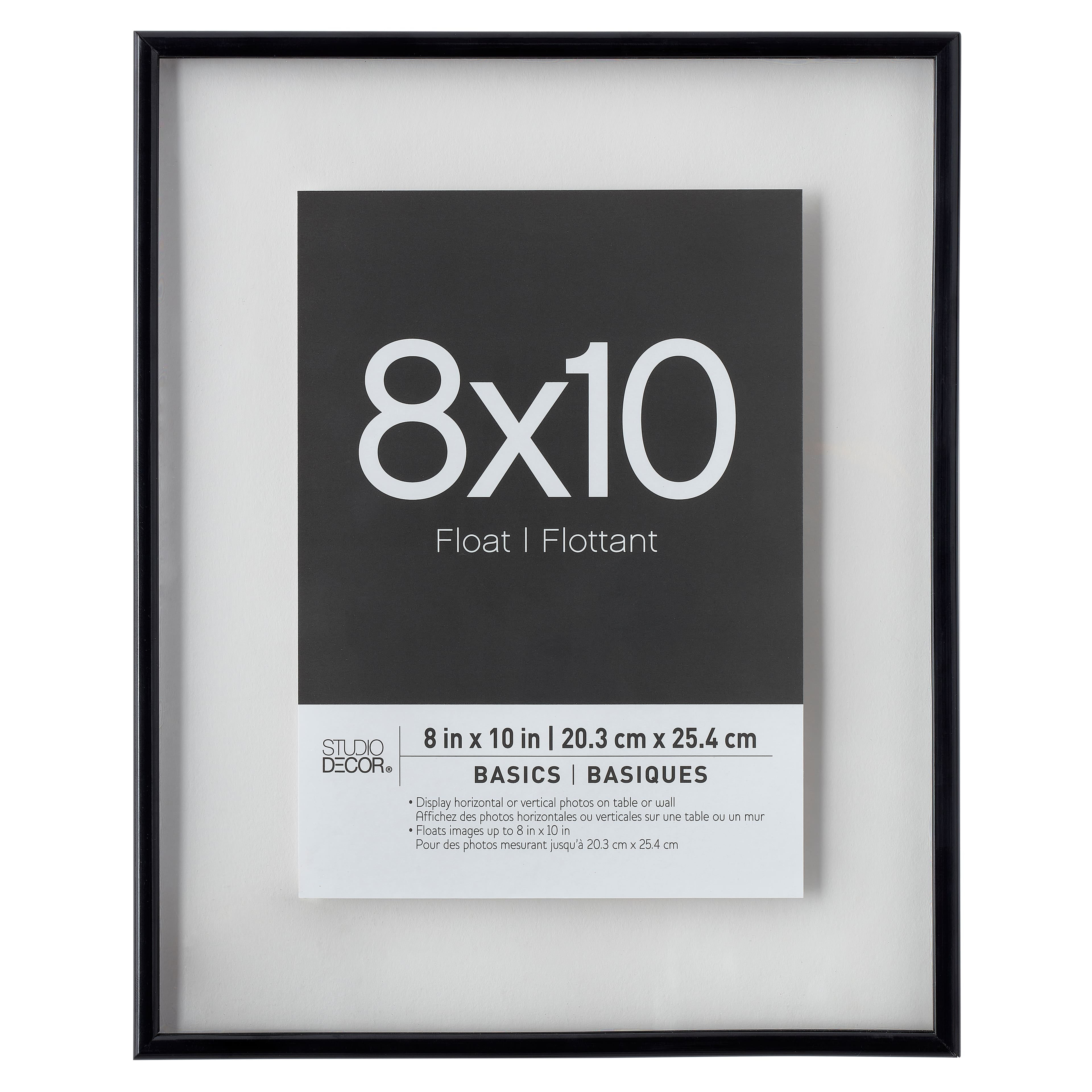 White 8 x 10 Float Frame, Expressions™ by Studio Décor®