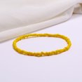 thumbnail image 3 of Pulsera de tobillo de arroz Cadenas de tobillo de color Única Exquisito Multi-usos hechos a mano chicas elegantes tobilleros decoración 6 Inevent AP009392-06, 3 of 7