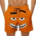 thumbnail image 1 of Men's Humorous Printed Casual Shorts Drawstring Waist Swim Pants Breathable Fabric for Daily Summer, 1 of 7