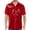 Red, variant on 70s Disco Party Mens Fashion Shirt with Sparkling Sequins for Retro Style Celebration