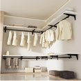 thumbnail image 2 of 4 Piezas Soportes para Estante L con Gancho, Mensulas para Repisa de Acero Laminado en Fr&iacute;o, Escuadras para Repisas Flotantes de Armario - Ideal para Dormitorio, Sala, Cocina y M&aacute, 2 of 7
