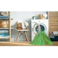 thumbnail image 2 of Ahgly Company Machine Washable Indoor Rectangle Transitional Neon Green Area Rugs, 5' x 8', 2 of 7