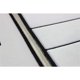 thumbnail image 4 of Alfombra de cocina antideslizante y lavable con impresión 3D, felpudo de entrada con geometría de mármol moderno delante del fregadero, alfombra para dormitorio, sala de estar 50x160cm, negro dorado, 4 of 5
