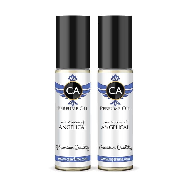 Perfume CA Perfume Angelical Eau De Parfum, 10 ml, para mujer (x2)