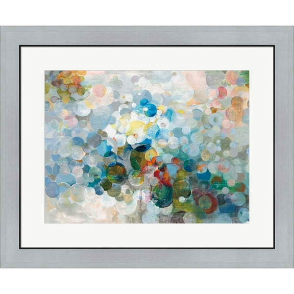 Great Art Now In the Loop by Danhui Nai, Framed Wall Art, 28.25W x 23.25H