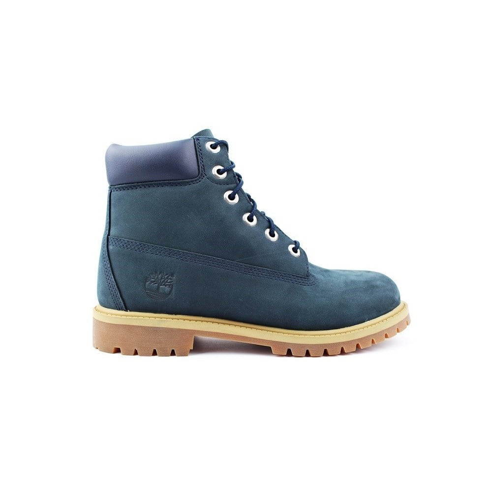 navy blue timberland's