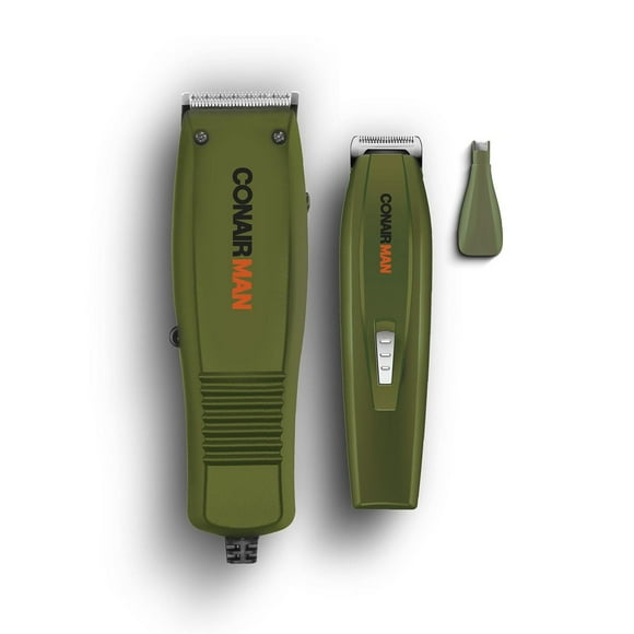 Conair Man 3-in-1 Combo Home Haircutting Kit, Hair Clipper, Trimmer & Nose/Ear Trimmer