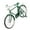 Green, variant on Classical Bicycles Miniature Model for Office Desk or Shelf Display Ornament