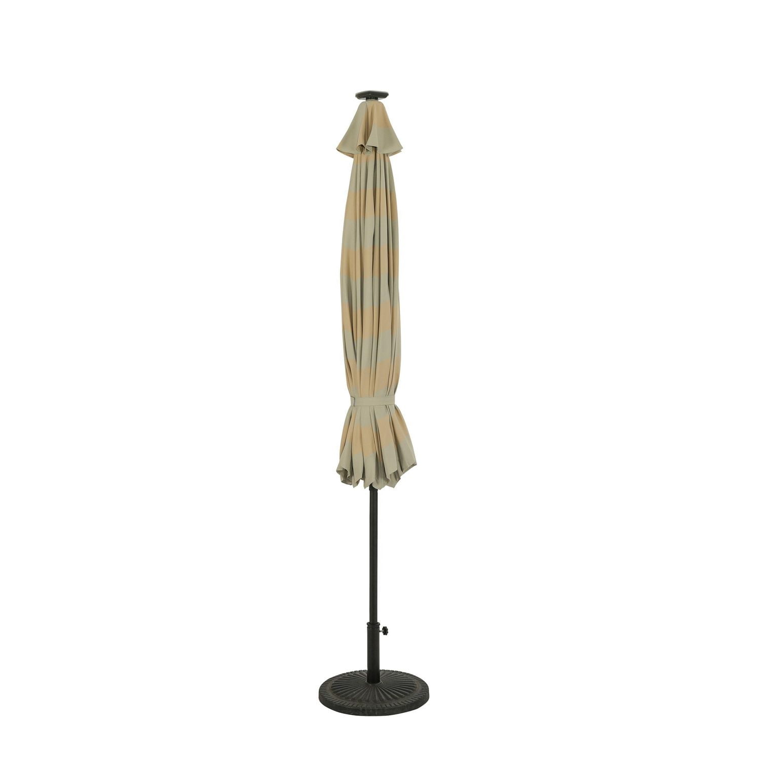 Parasol de marché octogonal Calypso II Fiesta de 11 pieds avec bande led solaire - Breez-Tex