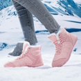 thumbnail image 6 of Mens Womens Snow Boots Winter Barefoot Shoes Warm Fur Lined Short Ankle Booties Outdoor Anti-Slip Wide Toe Box Walking Winter Shoes, 6 of 15